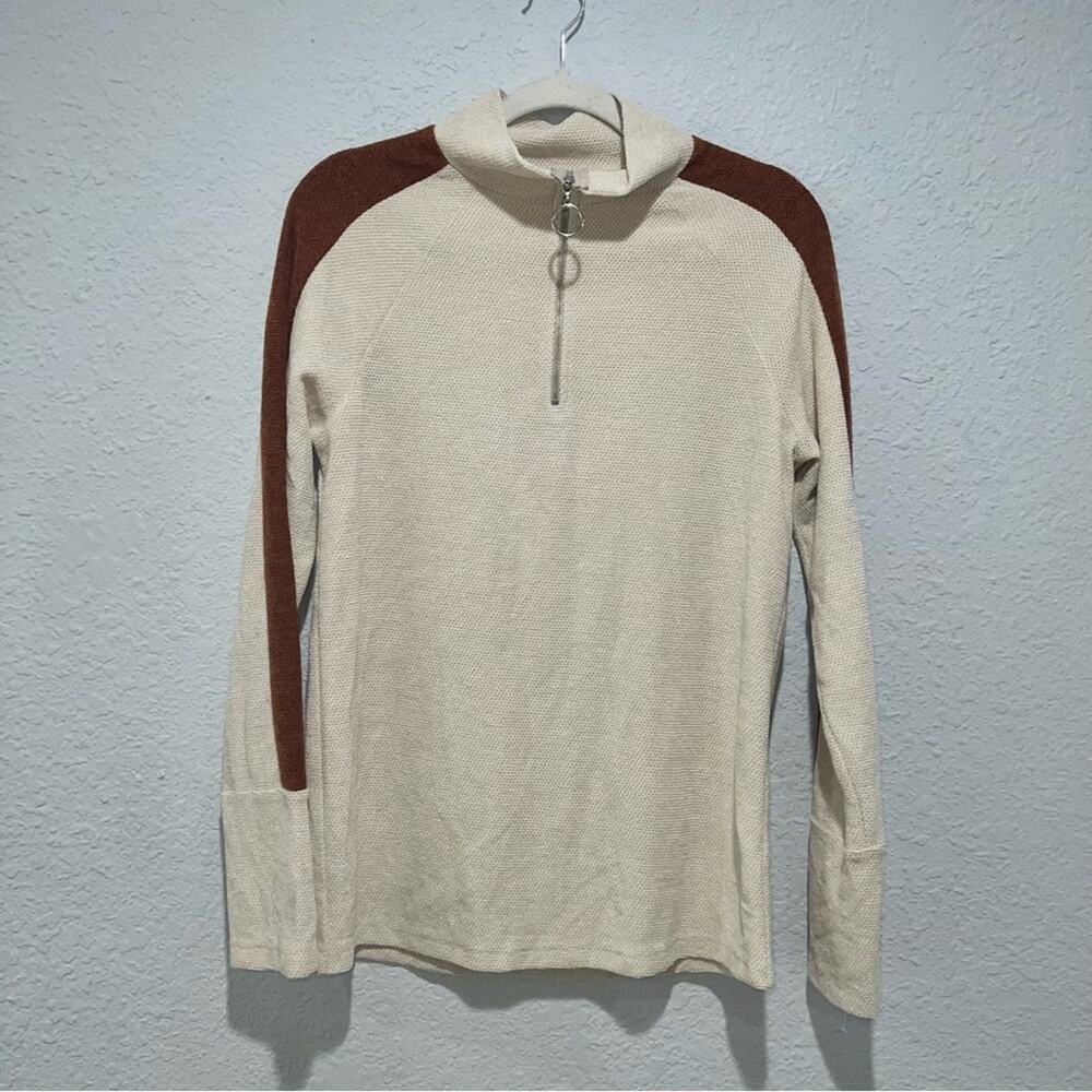 White Birch Quarter Zip Pullover